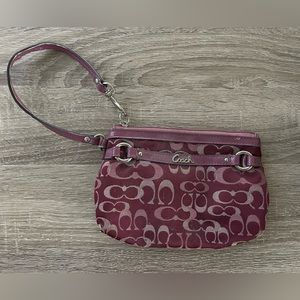 Coach wristlet